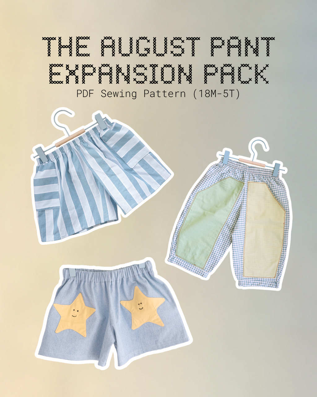 THE AUGUST PANT | EXPANSION PACK PDF SEWING PATTERN
