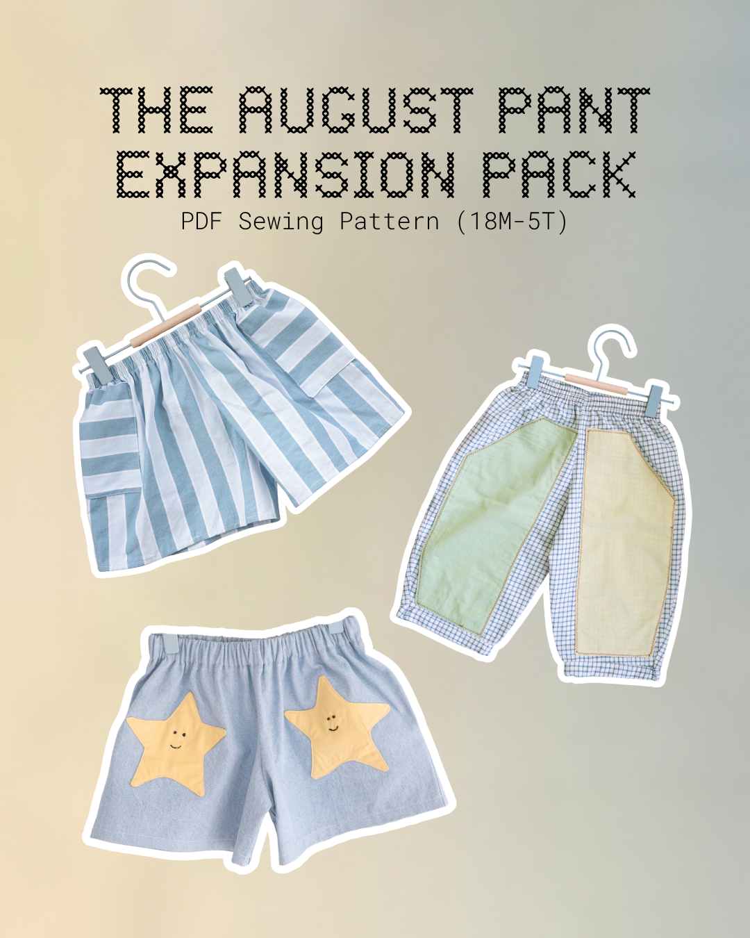 THE AUGUST PANT | EXPANSION PACK PDF SEWING PATTERN