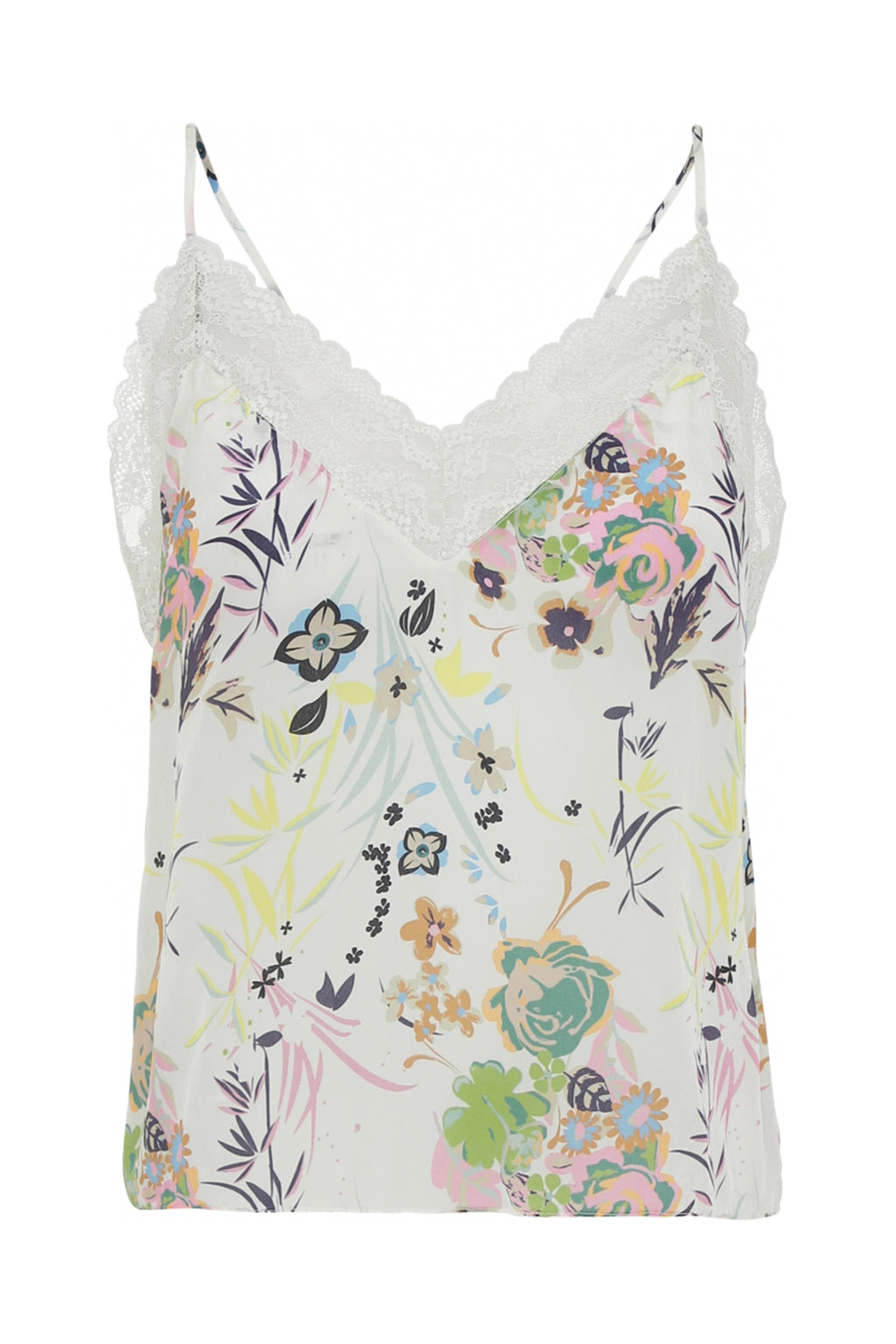 CAMILOU - Lace Detail Cami