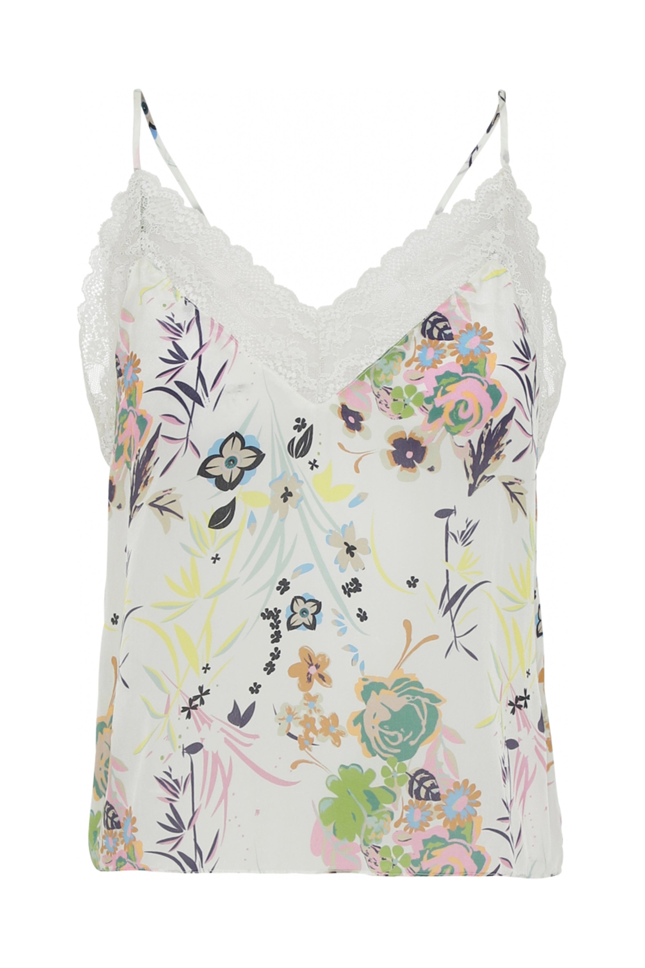 CAMILOU - Lace Detail Cami