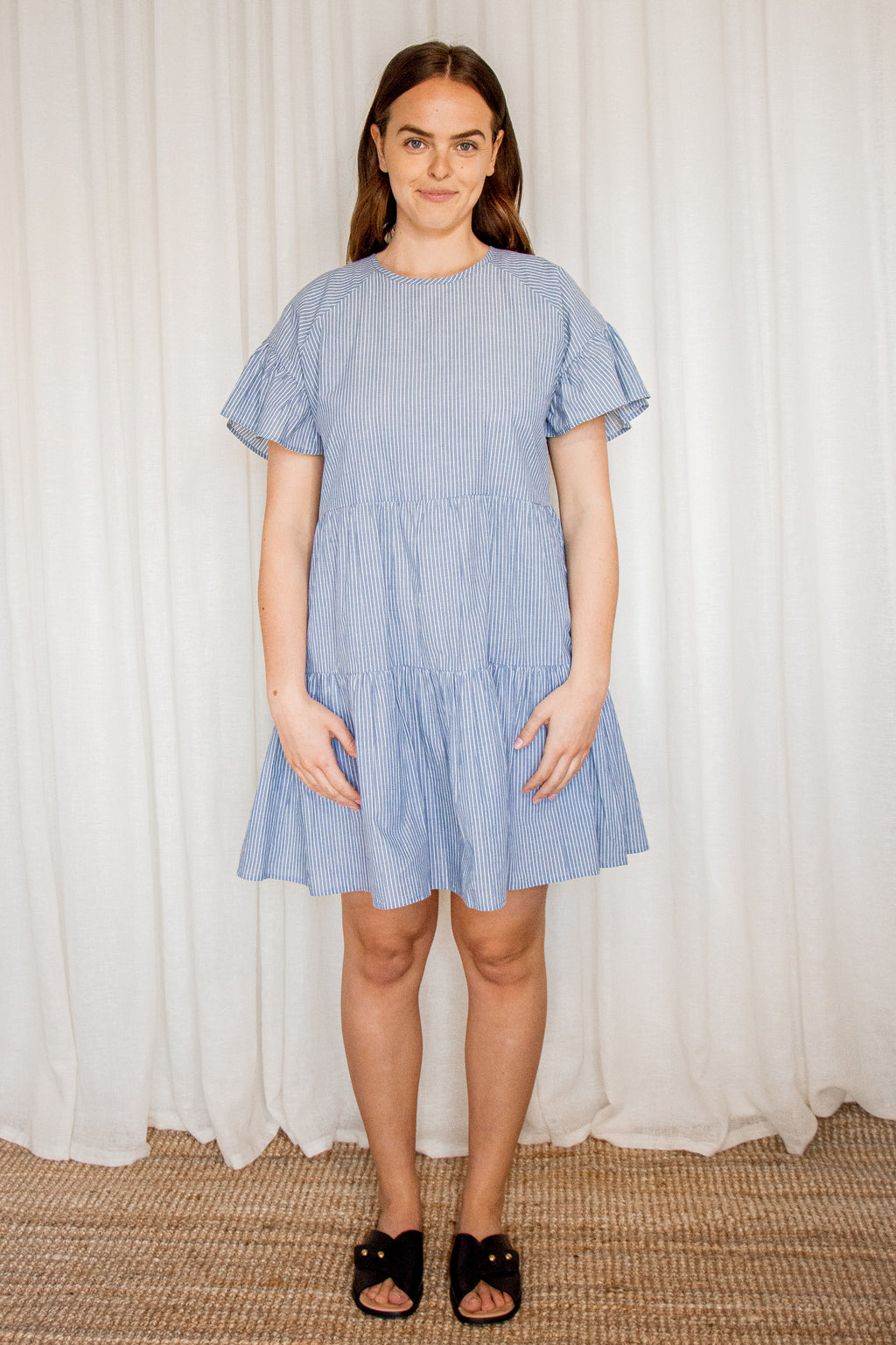 LORETTA - Pin Stripe Dress