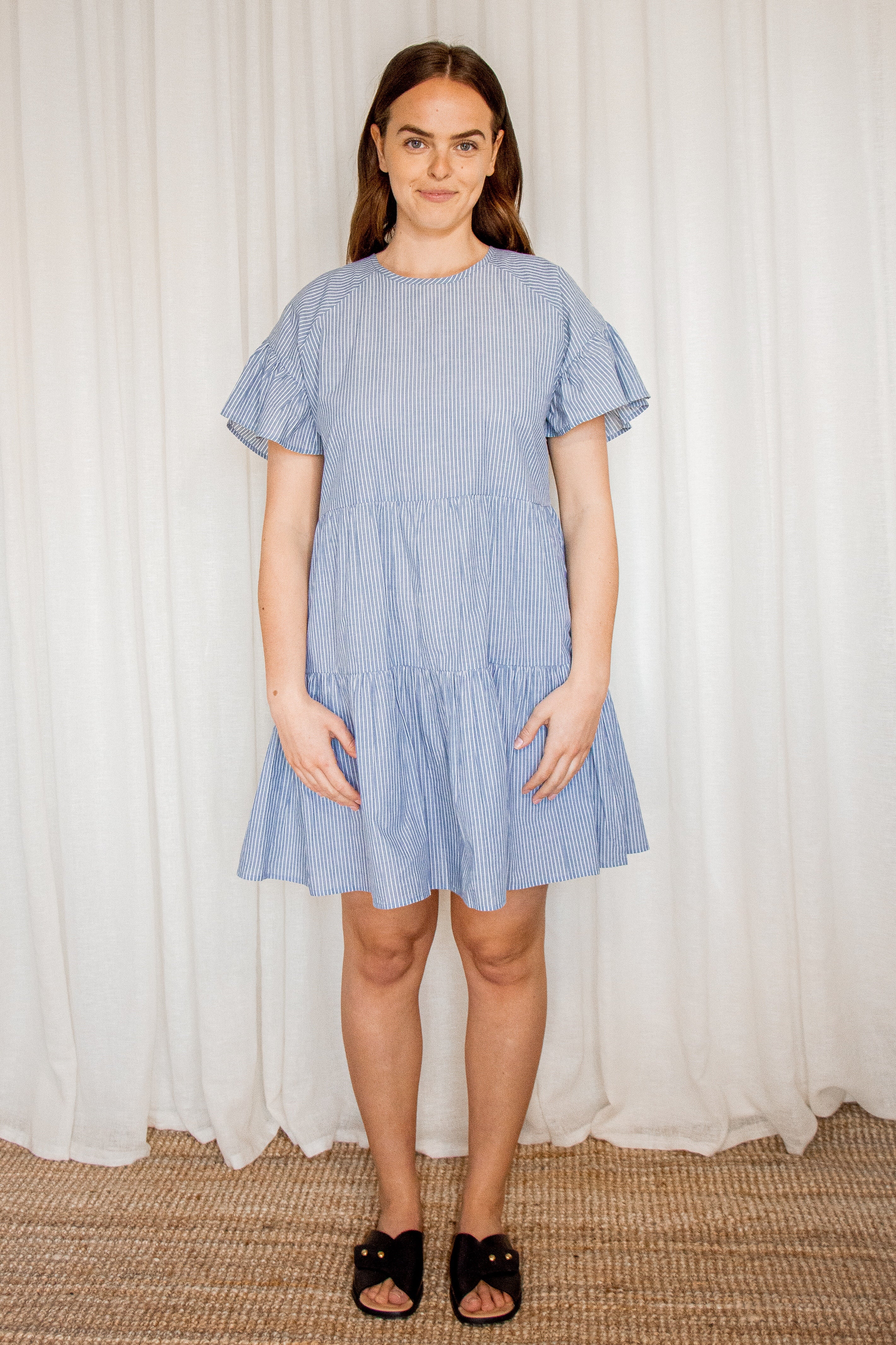 LORETTA - Pin Stripe Dress