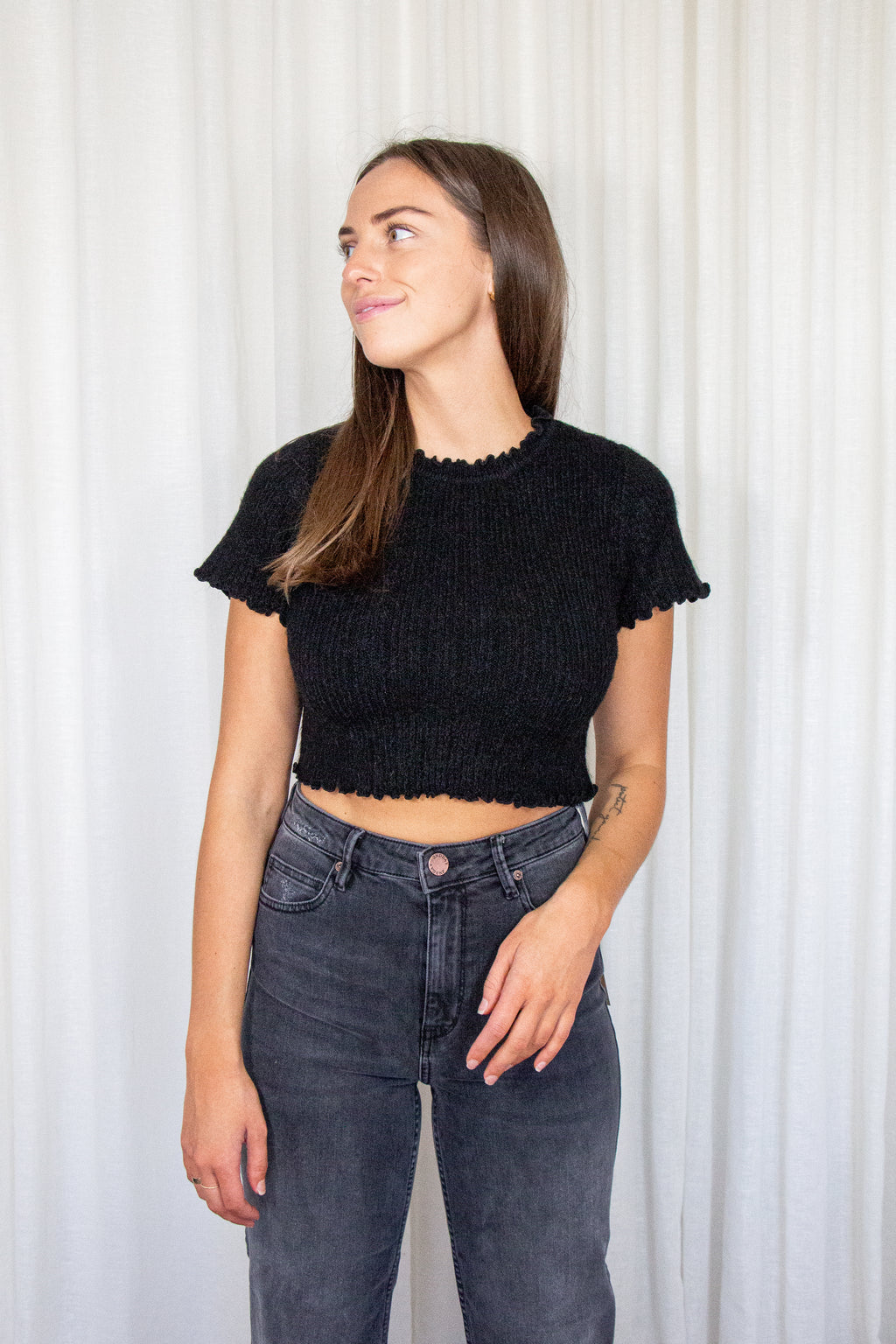 PEGASUS - Knit Crop Top