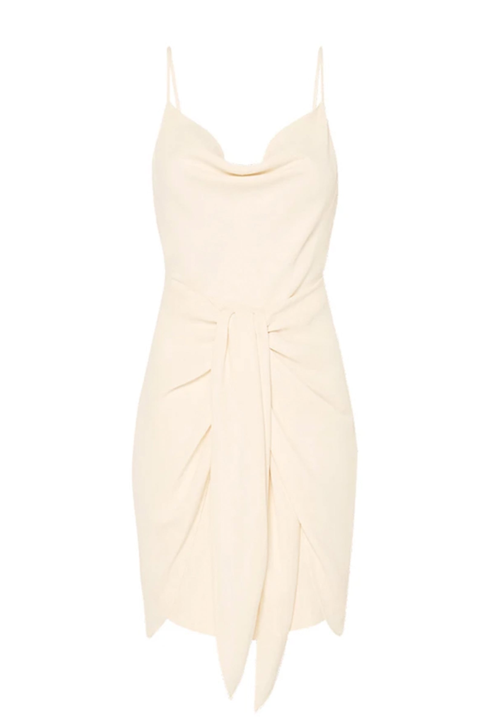 LAUTNER - Tie Front Mini Dress